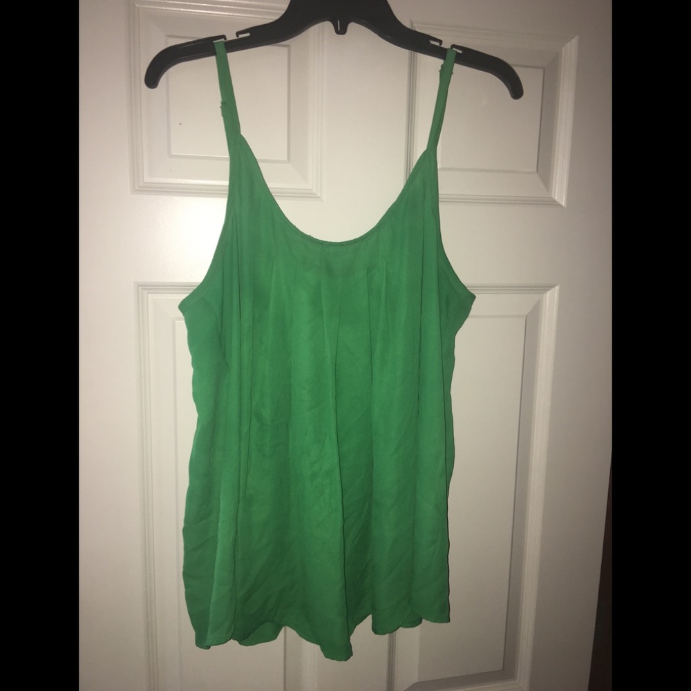 Torrid green tank SZ1. Adjustable straps